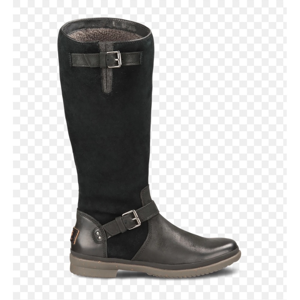 Ugg Thomsen suede leather boots black 7